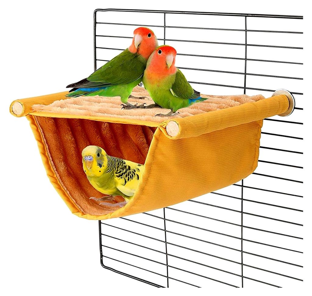 Vogel Hängematte, Spielzeug für Wellensittiche, Zubehör für Vogelkäfige, Käfigzubehör für Ratten, Hängematten für Vögel und Hamster