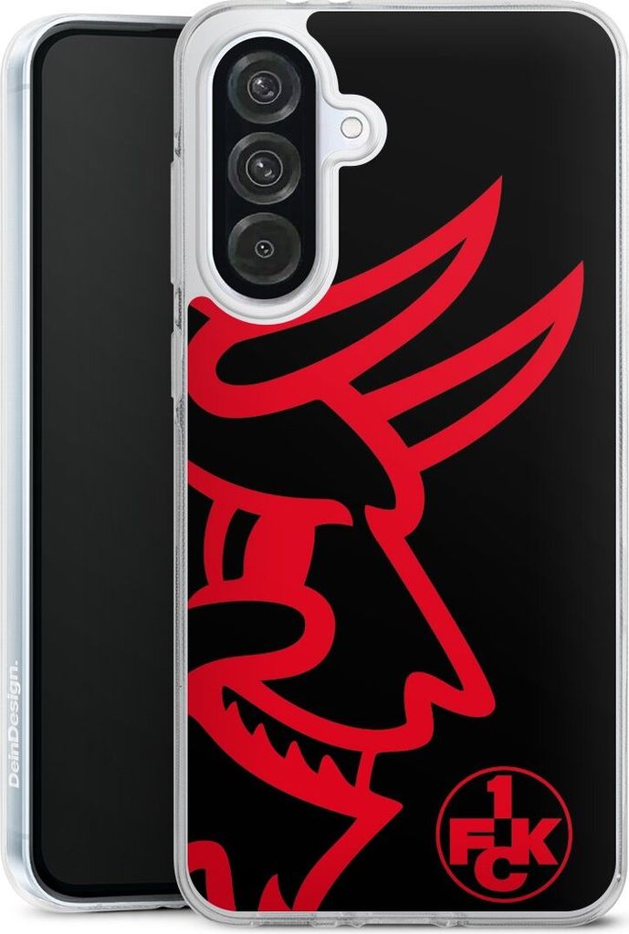 DeinDesign Handyhülle für Samsung Galaxy A56 5G Silikon Hülle Case Smartphone Schutzhülle 1. FC Kaiserslautern Logo Offizielles Lizenzprodukt