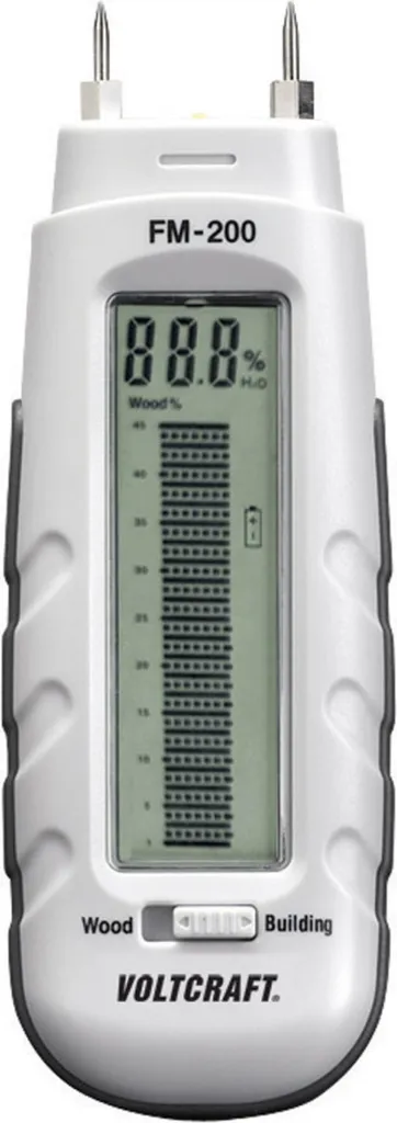 VOLTCRAFT FM-200 Humidimètre Matériaux et Bois 0,2 à 2 % vol Précis