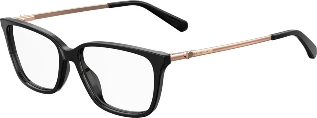 Lunettes de soleil de luxe pour femme Love Moschino MOL550S Noir 807