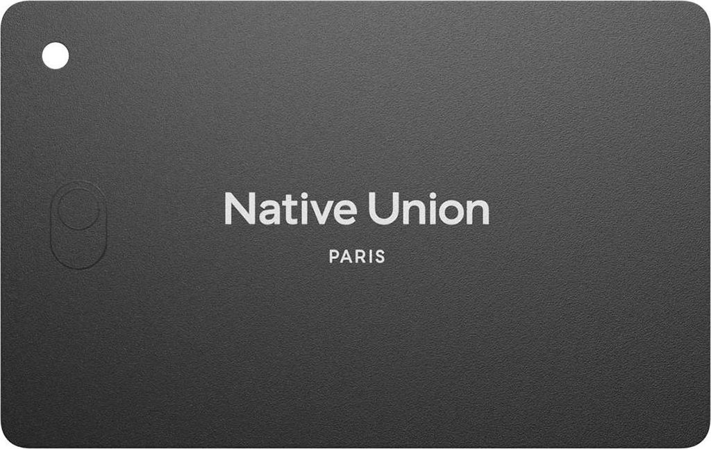 Native Union, Objekt-Tracker kompatibel mit Apple Find My präzise Ortung, Schwarz