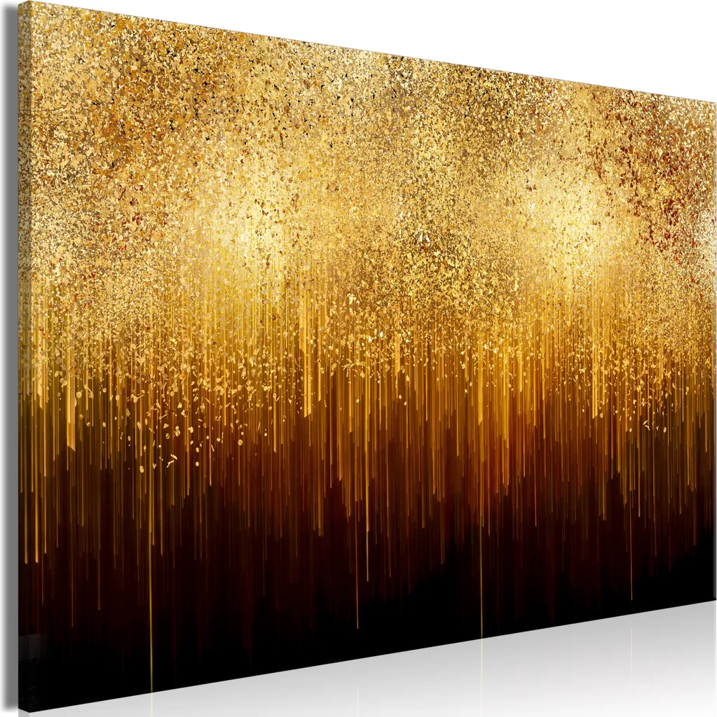 Quadro Astratto Espansione d'oro n-C-0351-b-a - Arte Moderna 120x80
