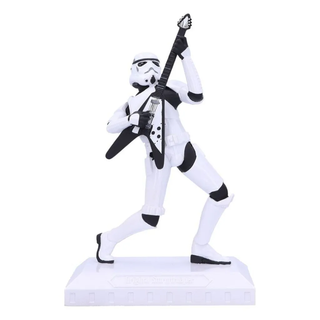 Stormtrooper Figurine Rock On 18 cm - Déco Originale pour Bureau et Vitrine