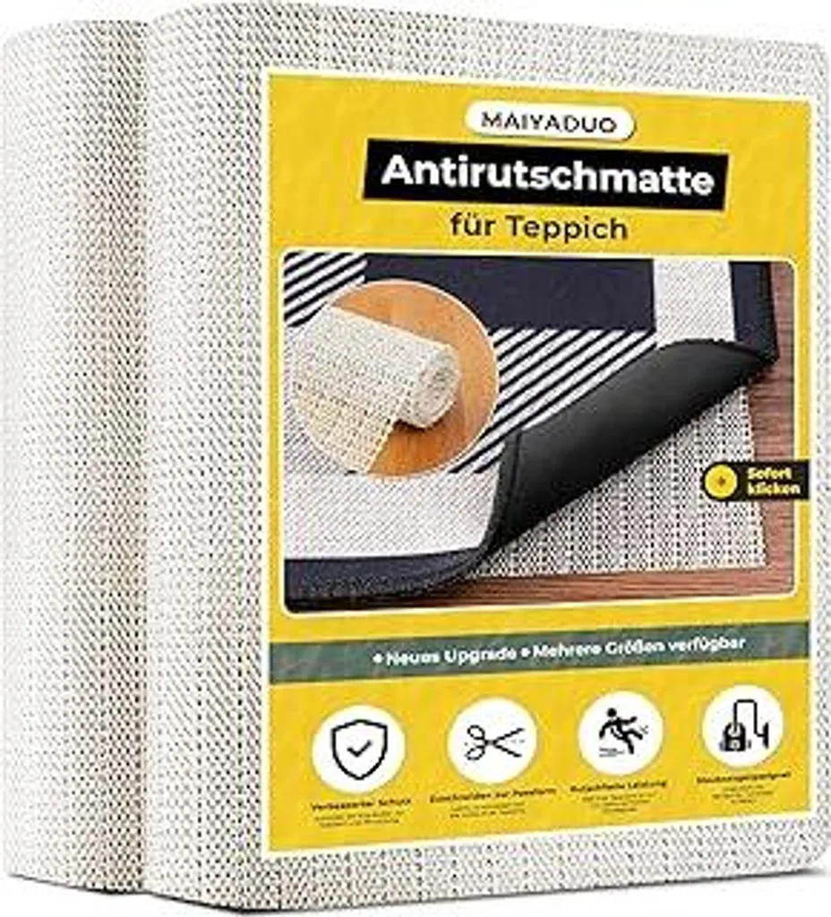 Base Antiscivolo per Tappeti 60x150 cm - Protezione Sicura per Bambini