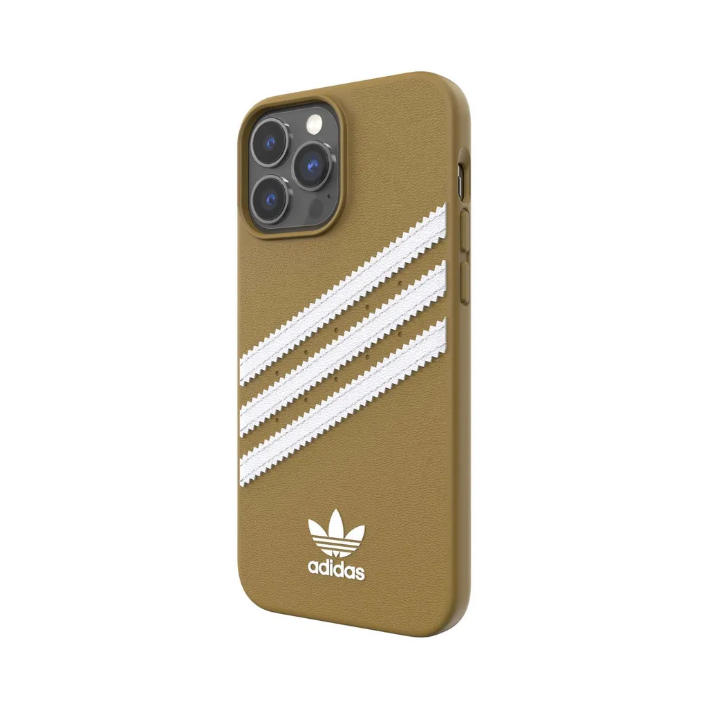 Recensione Cover Adidas iPhone 13 Pro Max 47807 Beige-Gold PU