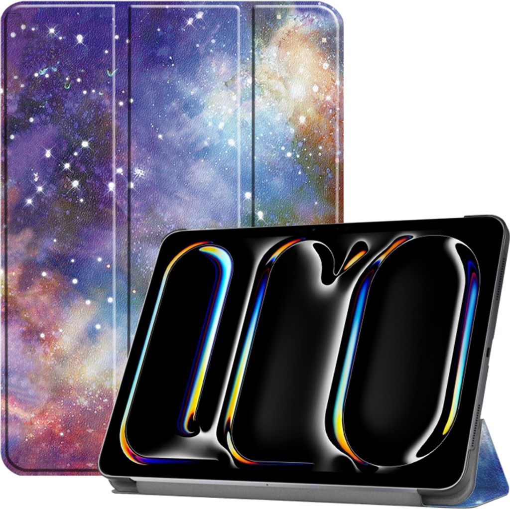 Techsuit FoldPro Tablet-Hülle für Apple iPad Pro 11 2024 - Galaxie