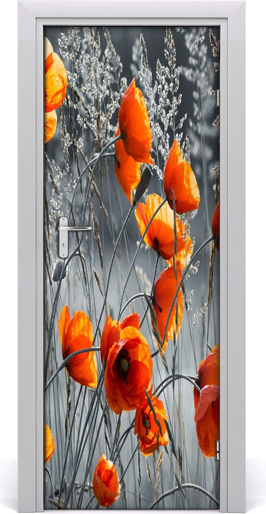 Tulup Türaufkleber 75x205 cm Dekorative Aufkleber Selbstklebend Wasserdichte Tapete Abnehmbar Schlafzimmer Wohnzimmer Wohnkultur - Maki Wand POLNA