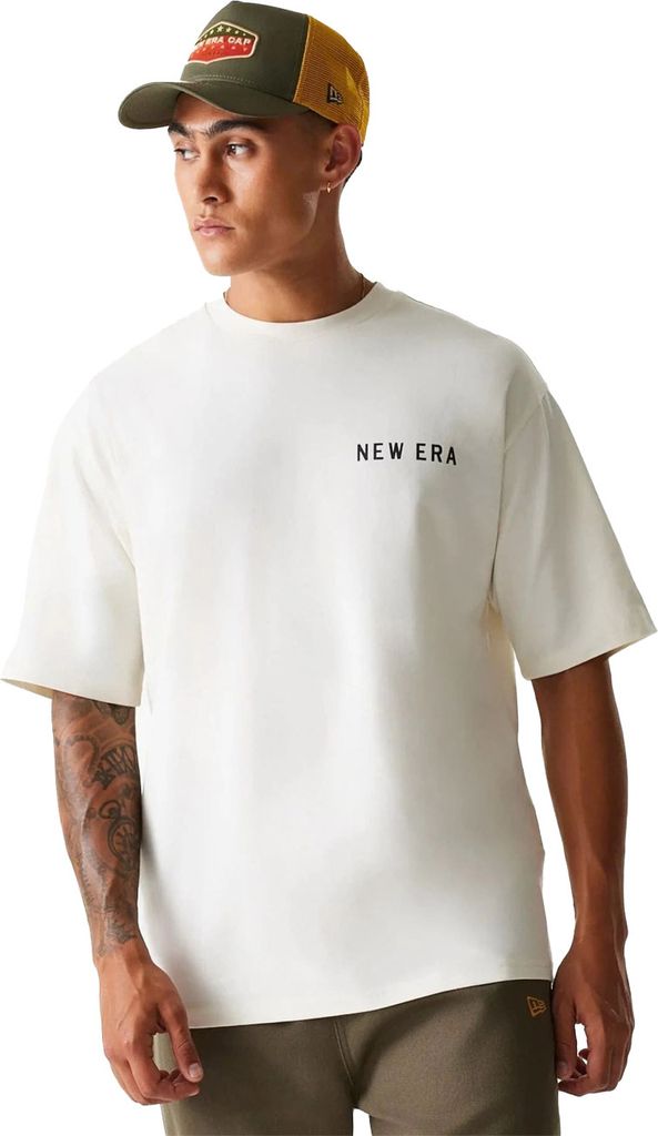 New Era T-Shirt ANIMAL GRAPHIC OS TEE, Größe:S, Farben:ofw