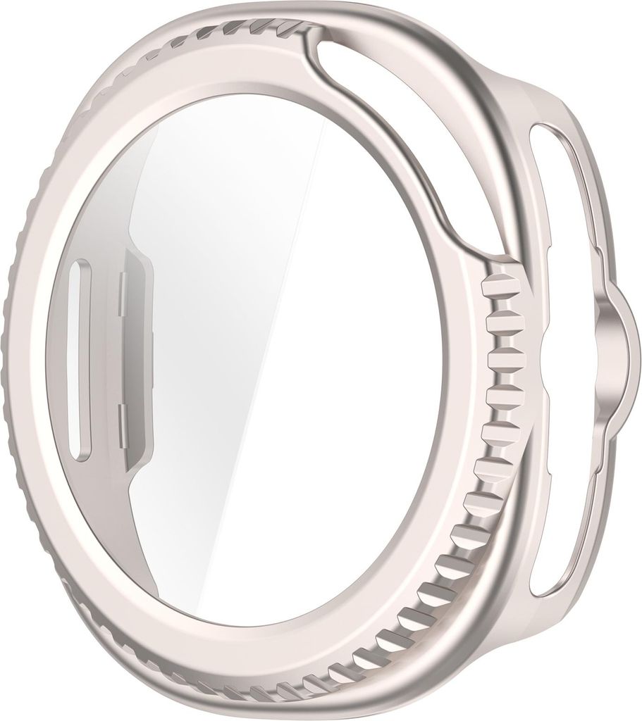 INF Stilvolles Etui für Samsung Watch Ultra2 & Watch8 Classic Gold