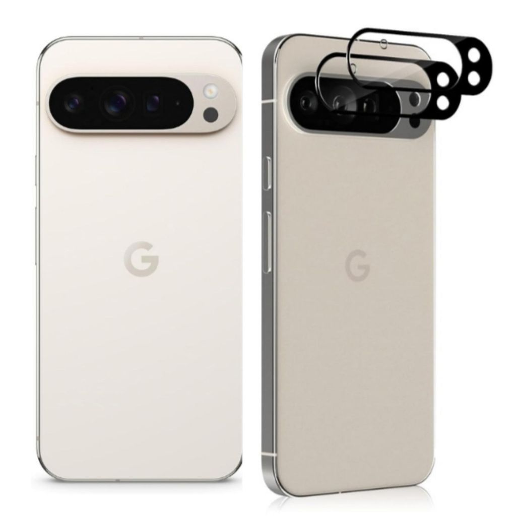 CLM-Tech 2X Kameraschutz kompatibel mit Google Pixel 10 Pro Kameraglas Panzerfolie Panzerglas Crystal Clear Kameraschutzfolie 9H Glas Schutz Glas L...