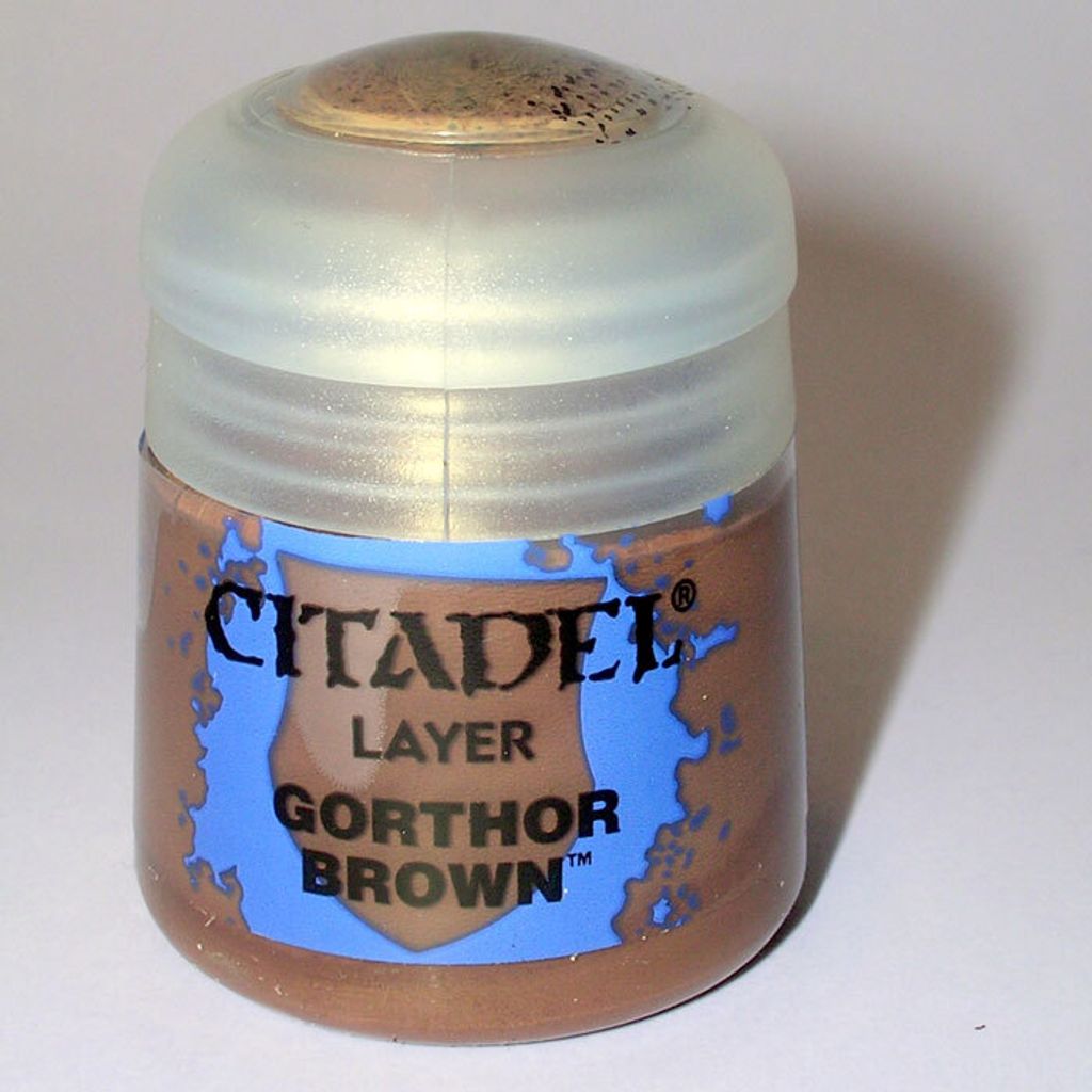 Citadel Colour Layer - Gorthor Brown 12 ml akrilfesték 22-47 Citadel Colour Layer - Gorthor Brown 12 ml akrilfesték 22-47