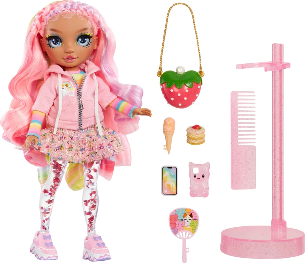 Poupée Rainbow High Sparkle & Shine Rosetta avec Accessoires de Mode