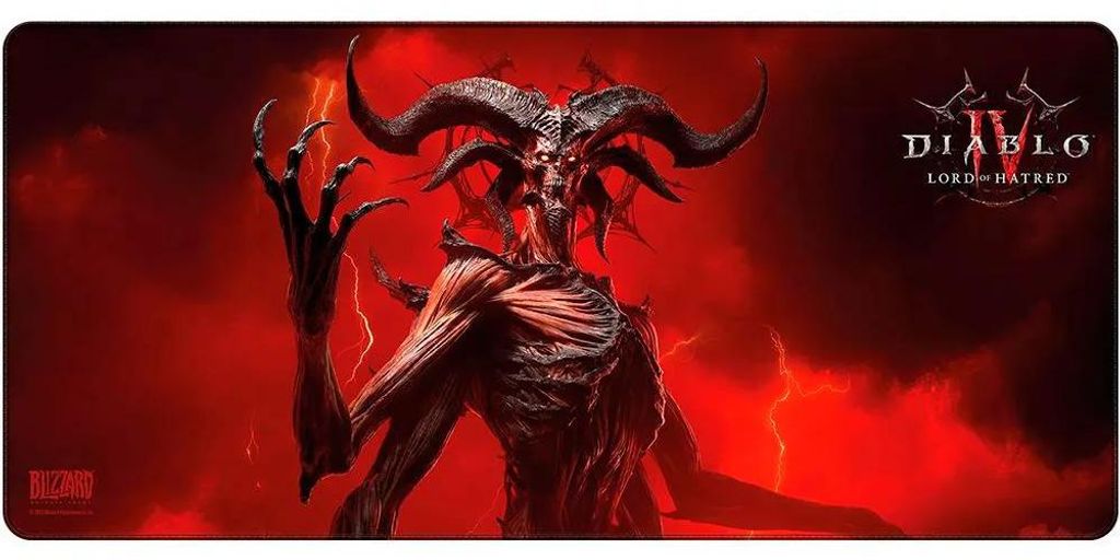 Blizzard Diablo IV, Señor del Odio, Mephisto, alfombrilla Imagen del producto 