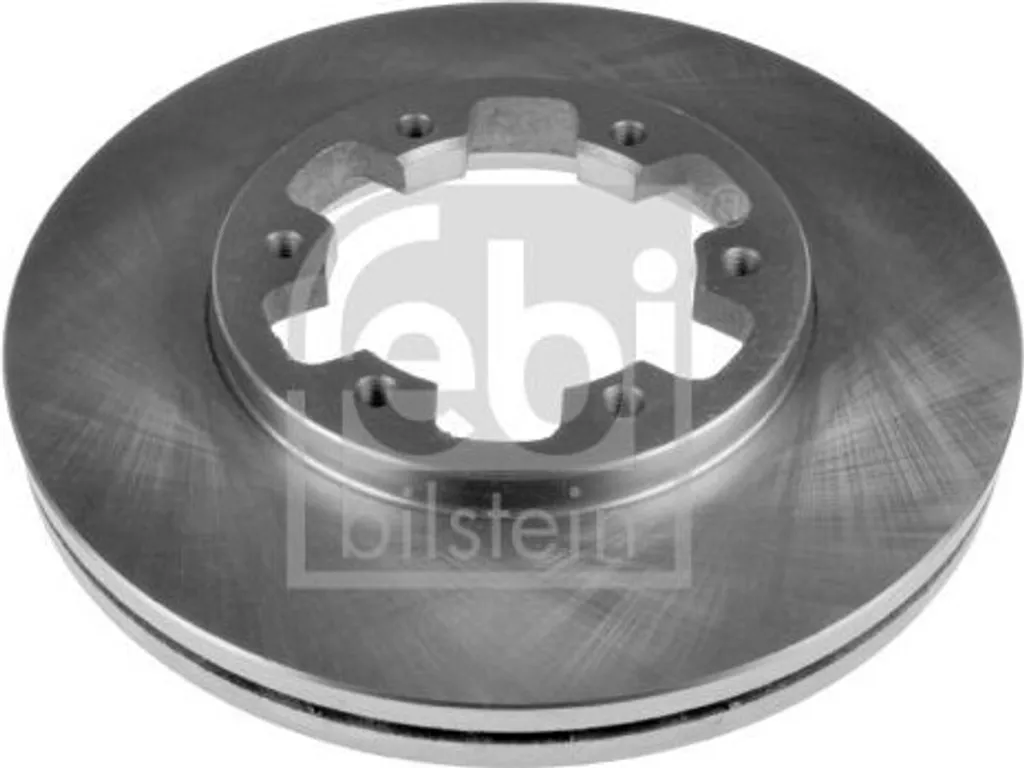 2 Disques de Frein Avant FEBI 18895 pour Ford Maverick UDS UNS 39mm