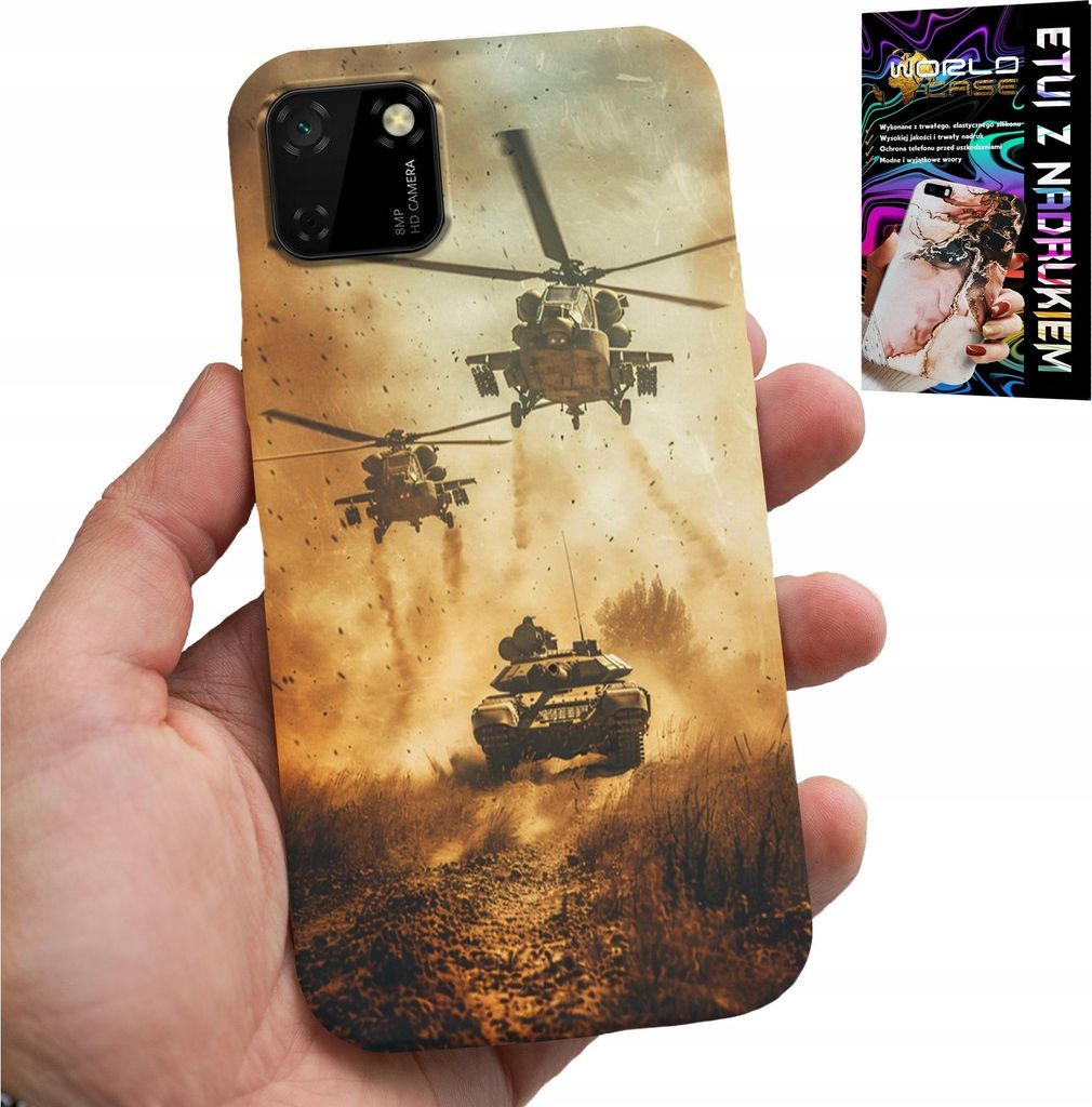 Gehäuse Für Huawei Y5P - Militärhubschrauber Panzer Militärgehäuse