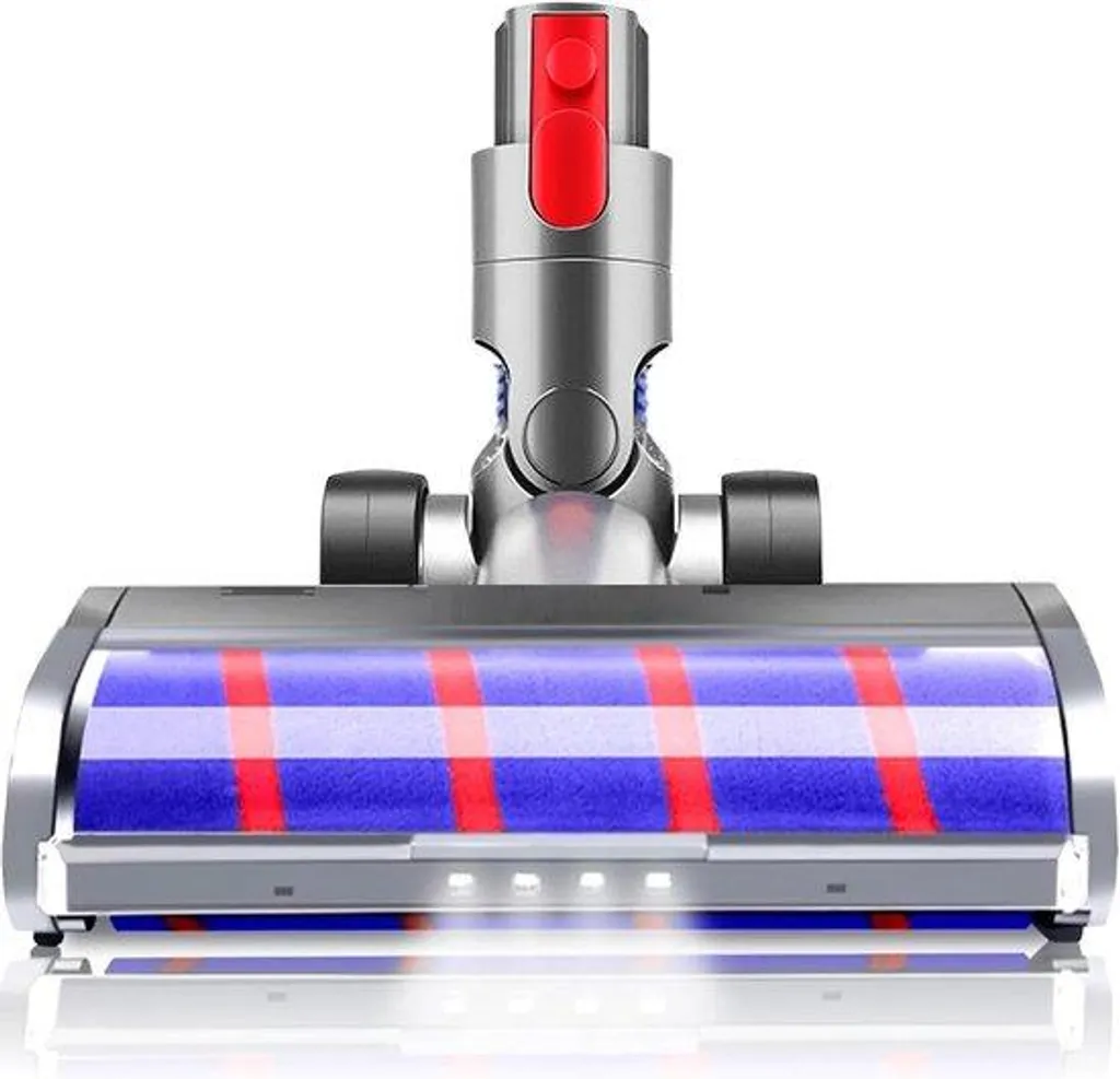 Brosse Souple pour Dyson V8 V10 V11 V15, Tête d'Aspirateur à LED 2025