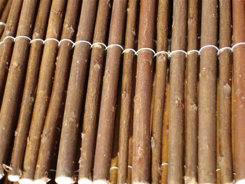 Panneau osier 1000mm Willow - Délimitation jardin et balcon 5m en sac