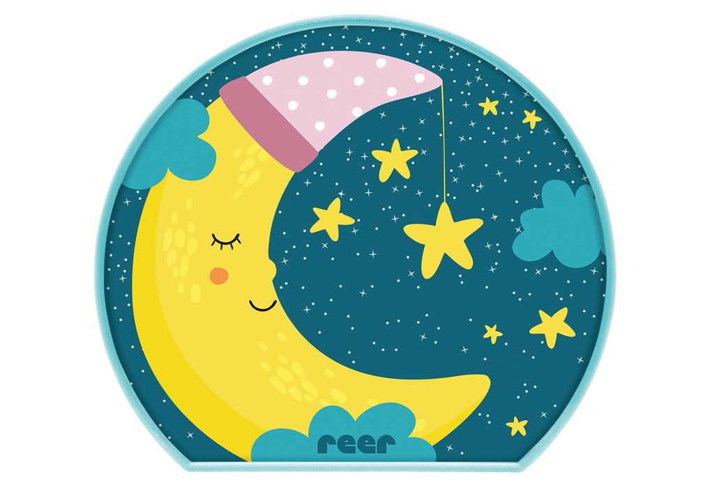 reer MyBabyLight Mond, Beruhigungslicht, Nachtlicht, Immagine del prodotto 