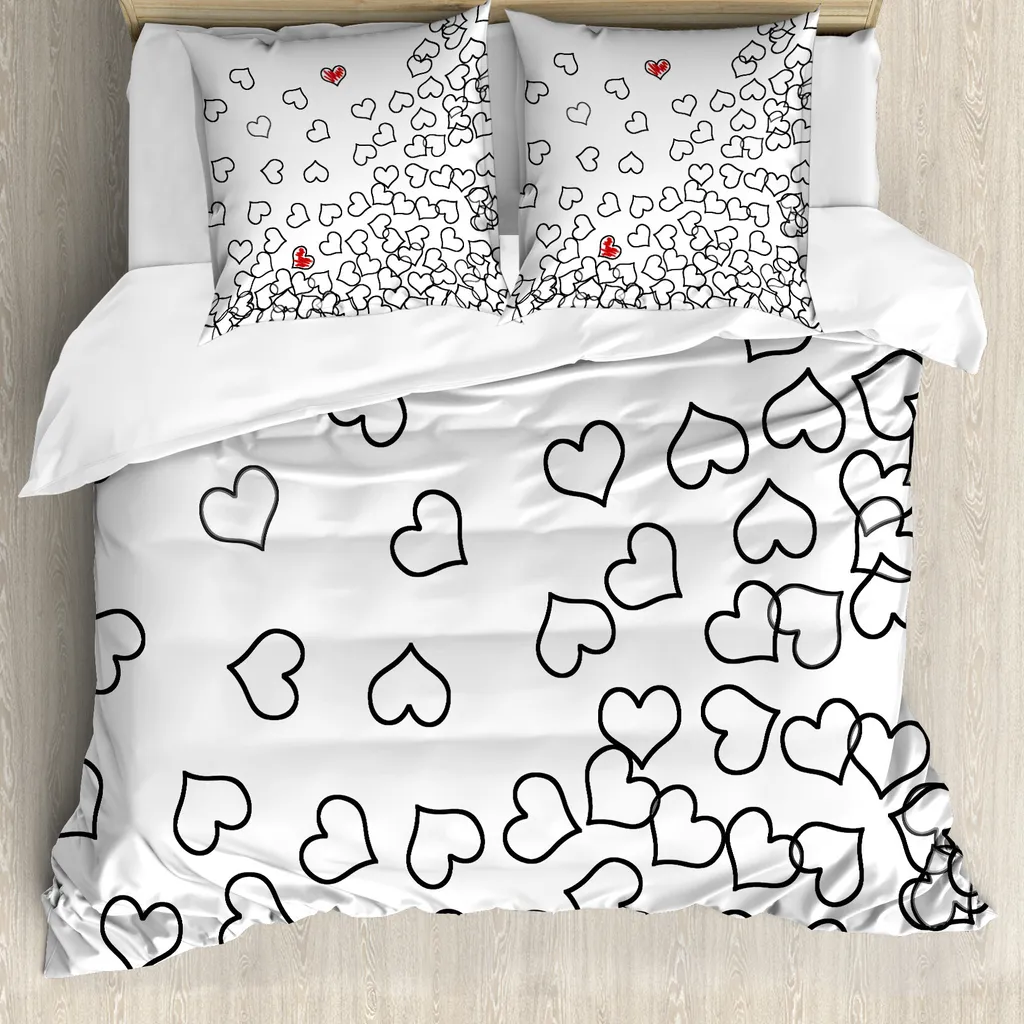 Regalo Matrimonio Originale: Set Copripiumino ABAKUHAUS Cuore