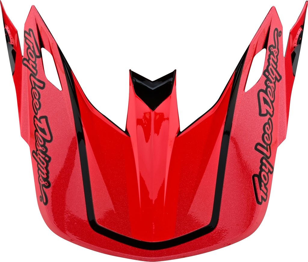 Troy Lee Designs SE5 Helmvisier, Qualifier, red/black