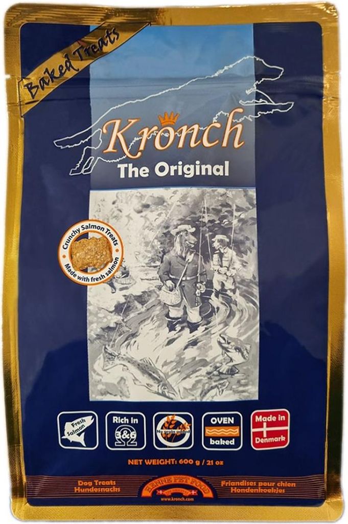 Kronch The Original Lachs Snack für Hund 600g Produktbild 