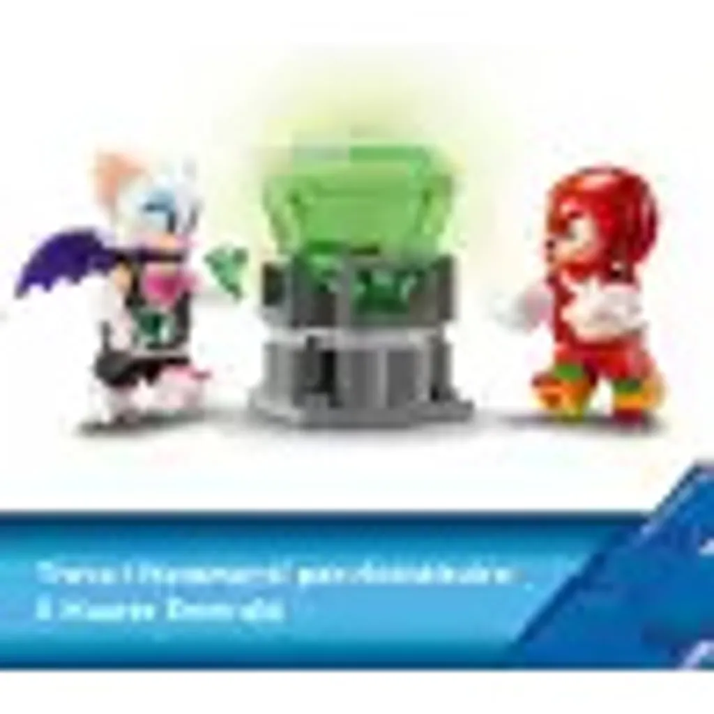 Protection de la Master Emerald avec le Robot LEGO Sonic 76996 Knuckles - 36