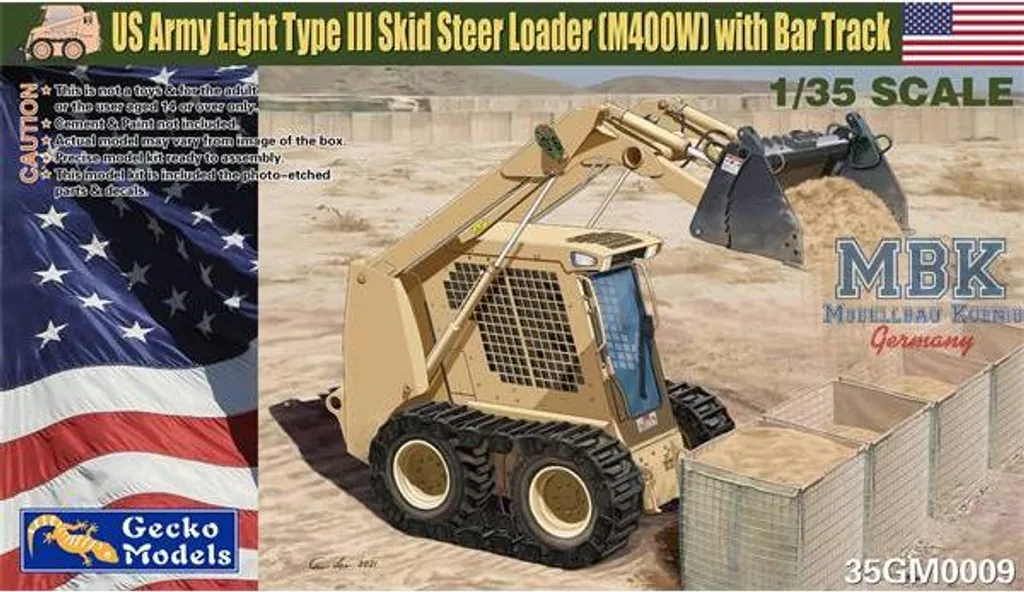 Chargeuse compacte M400W type III : fini les manques de réalisme au 1/35