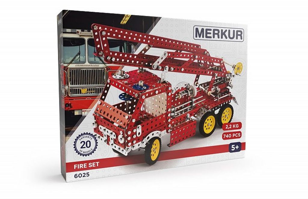 Merkur Fire Set, 740 Teile Produktbild 