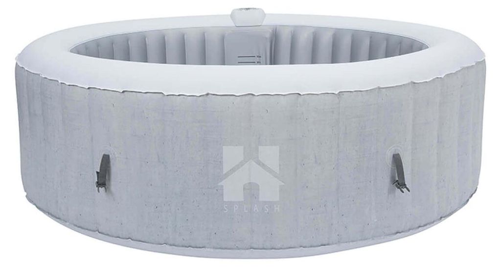 HOME DELUXE - Outdoor Whirlpool - SPLASH - Farbe: Beton - ⌀ Produktbild 