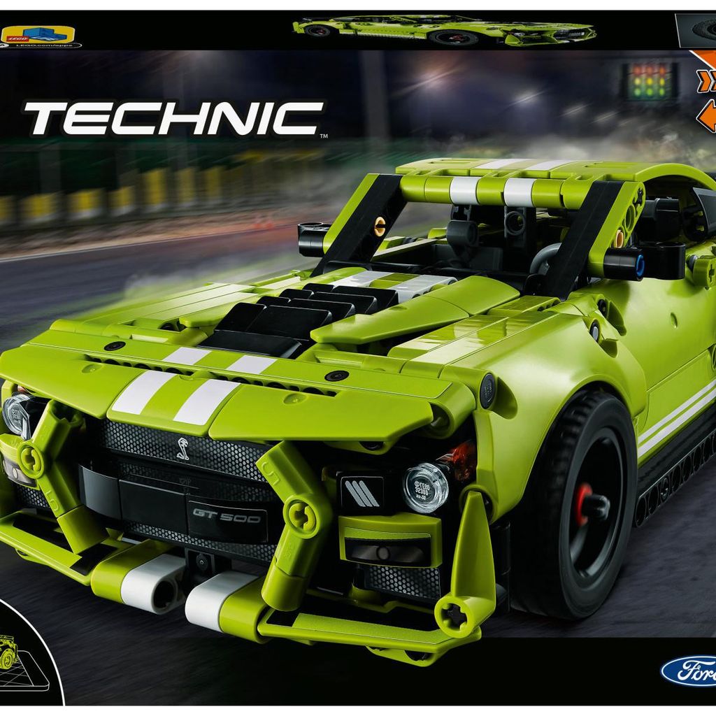LEGO Technic Ford Mustang Shelby® GT500® 42138 Set Da Immagine del prodotto 