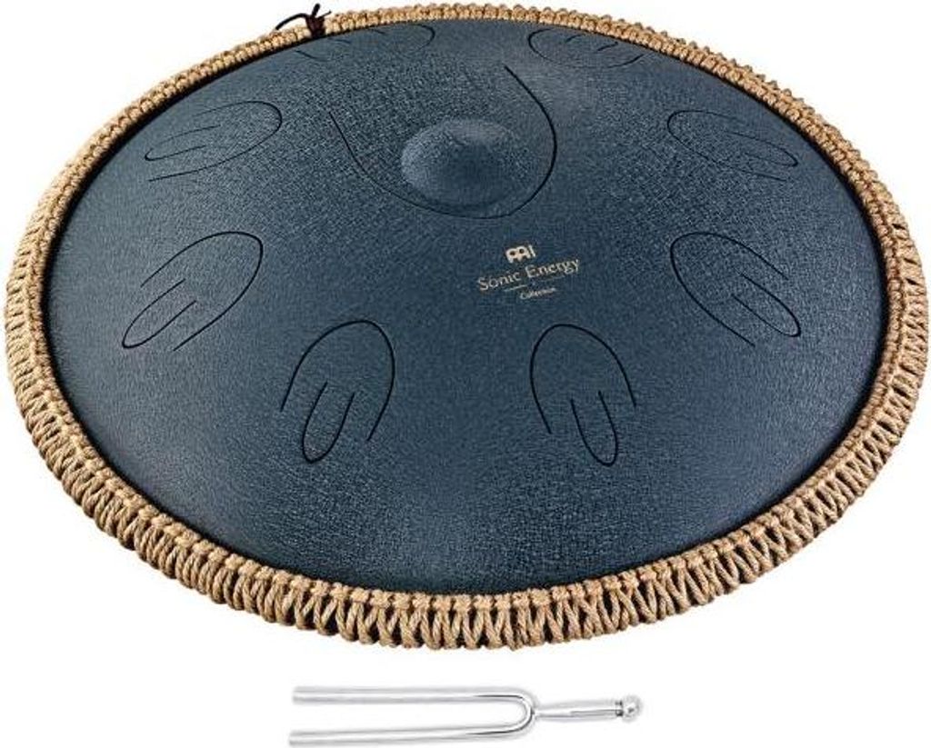 MEINL Sonic Energy Steel Tongue Drum OSTD2NB mit Stimmgabel