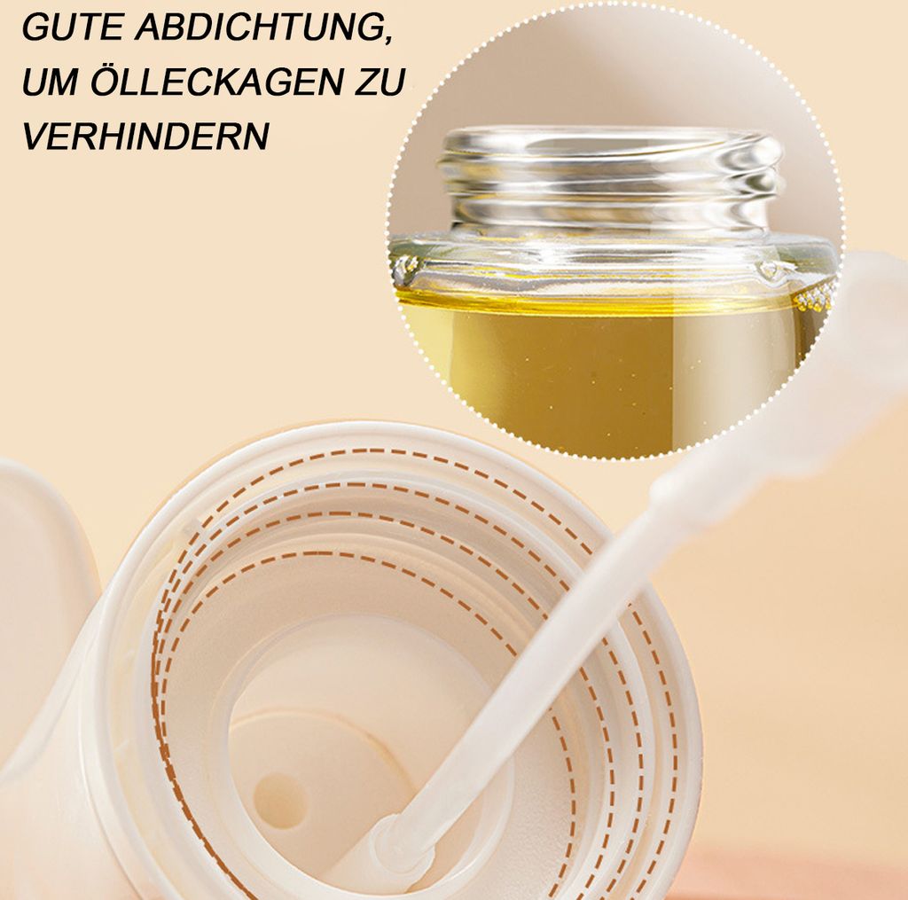Olivenöl Ölsprüher - Glas und Edelstahl Öl Sprühflasche - Produktbild 4