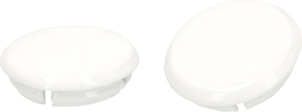 Abdeckkappen-Set Moto Nostra Spiegellöcher für Bianco Innocente (544) für Vespa GTS 125 Keyless, GTS 300 HPE Keyless