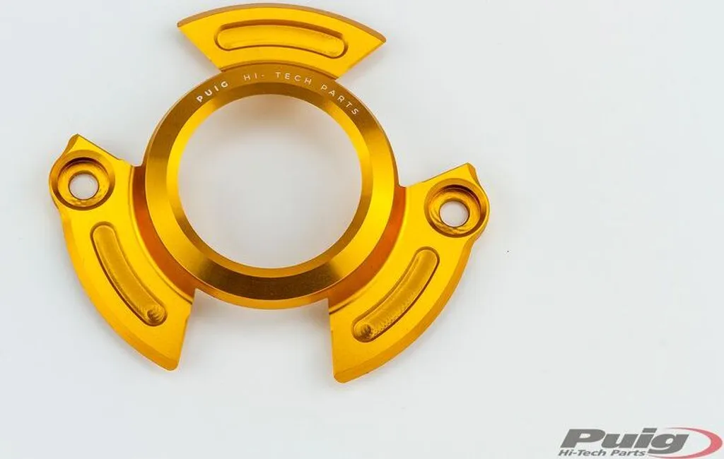 Couvercle d'Embrayage Sport Puig pour Yamaha T-Max 530, Look Gold 9855O