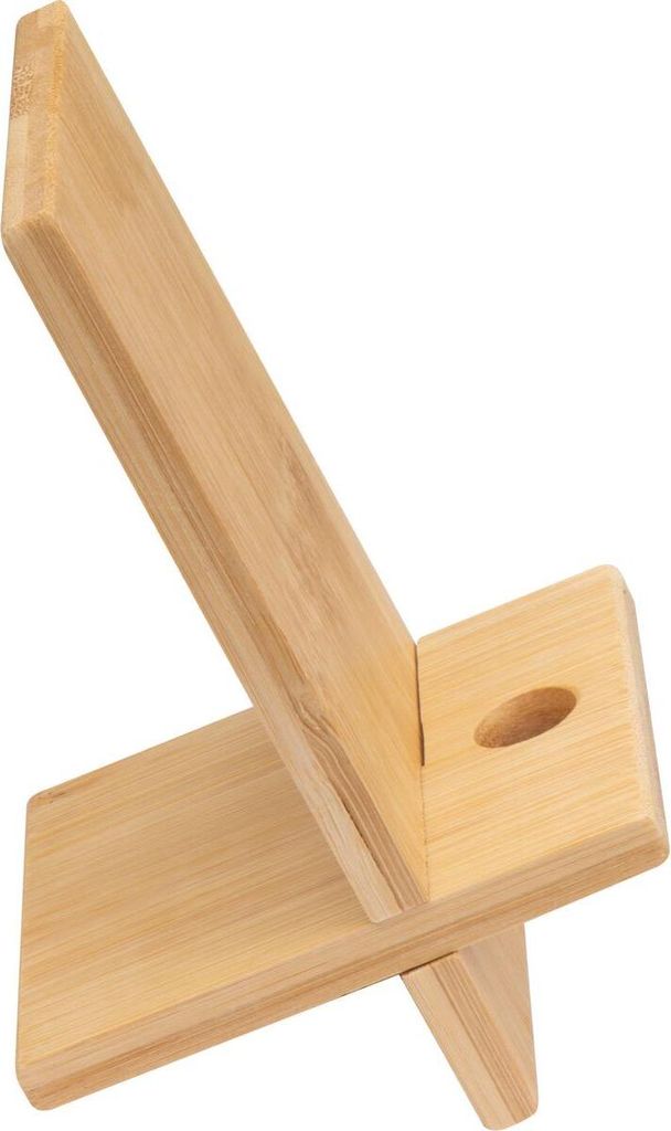 Handyhalter aus Bambus Handy-Halterungen