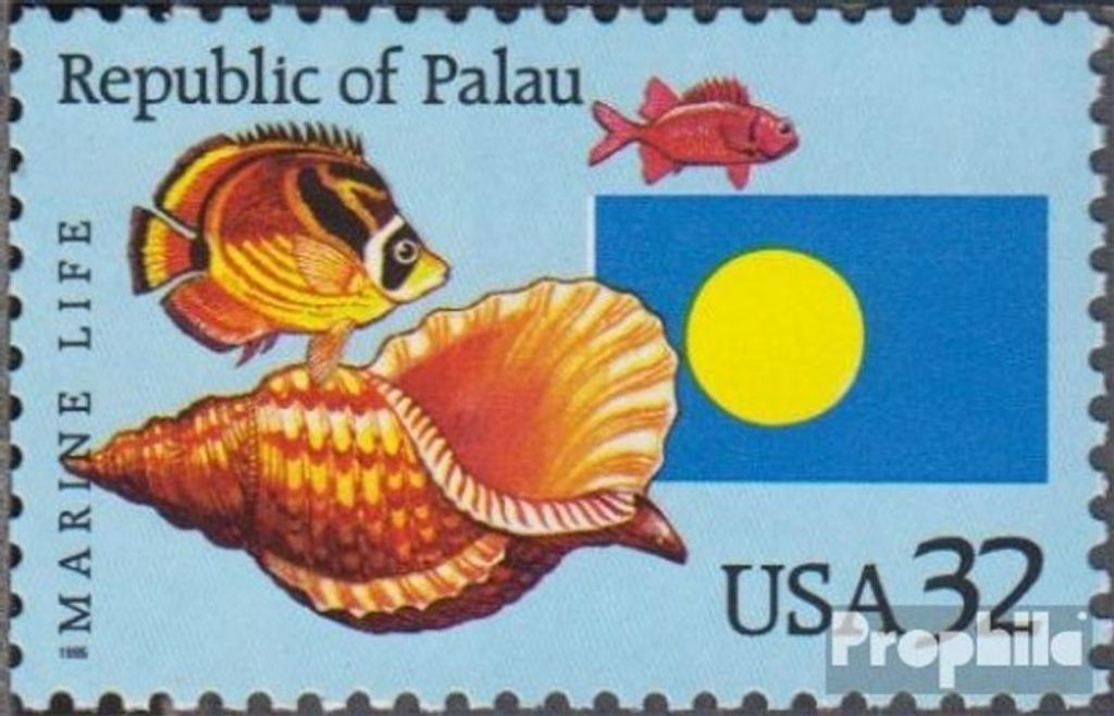 Briefmarken USA 1995 Mi 2643 (kompl.Ausg.) postfrisch Unabhängigkeit Palaus