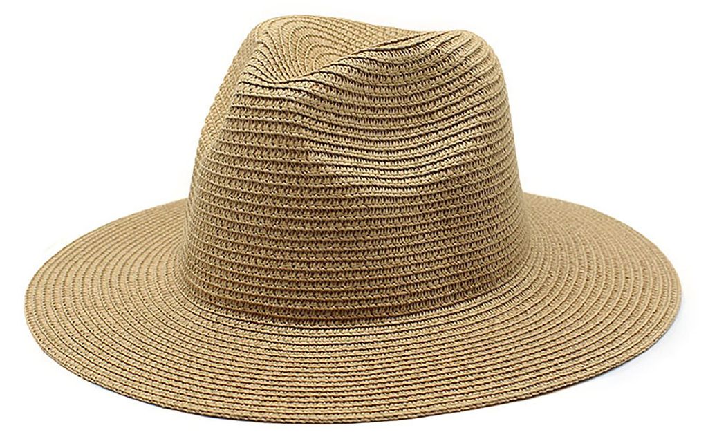 Panamahut im Vintage-Stil, britischer Stil, Uni, Bonbonfarben, UV-Schutz, Sommerhut, Kopfbedeckung