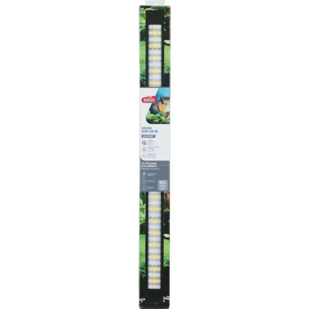Zolux Slim LED 80 cm Eco-Lighting | Risparmio e Durata Neon T5/T8