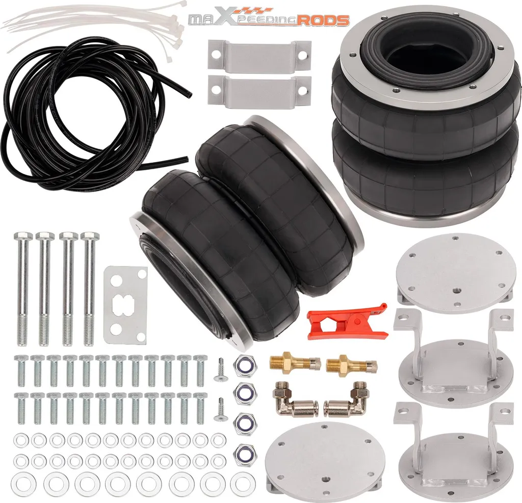 Paire de ressorts pneumatiques Navara D40 avec kit de montage complet