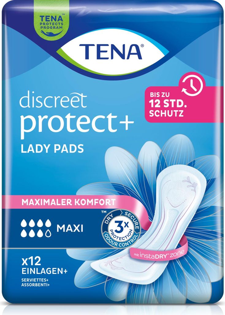 TENA Lady - Discreet Maxi -12Stk. Produktbild 
