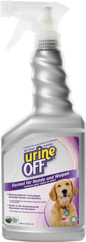Urine Off 500ml Spray per Cani - Rimuovi Macchie Urina Garantito