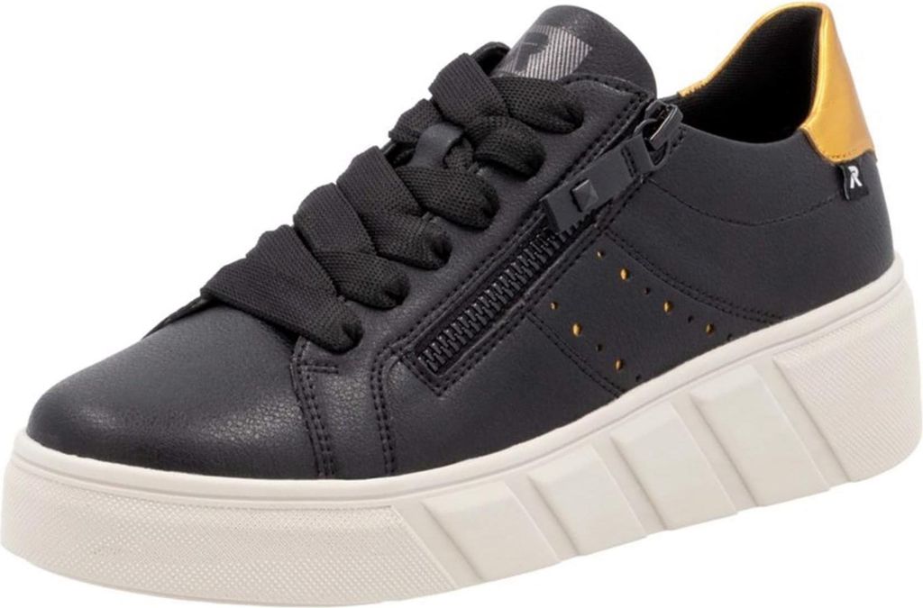 Rieker Sneaker Low Damen 31383736383235 Schwarz 36 EU