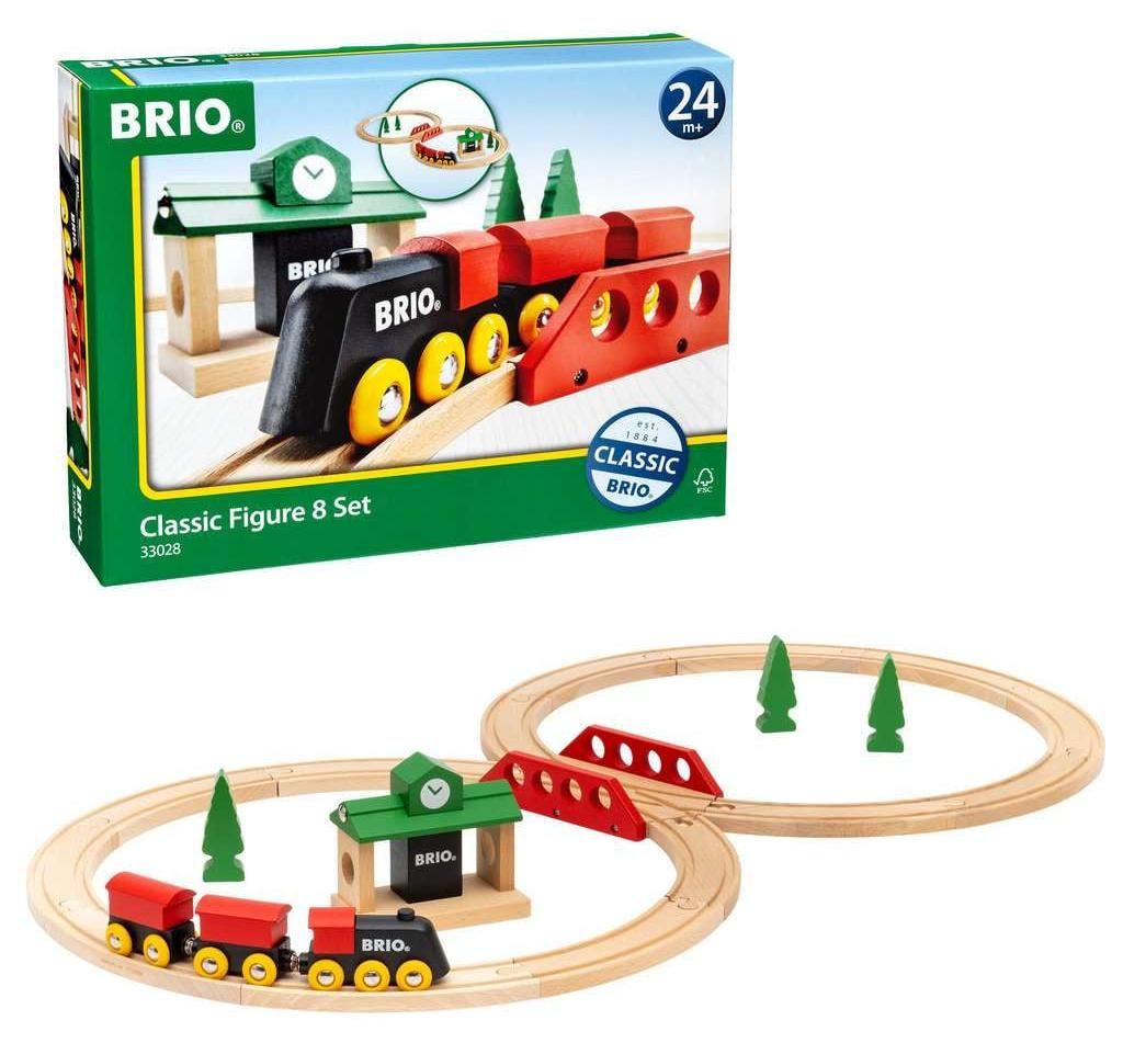 BRIO Treinset Acht Delen - Classic Line, 1 set Productafbeelding 