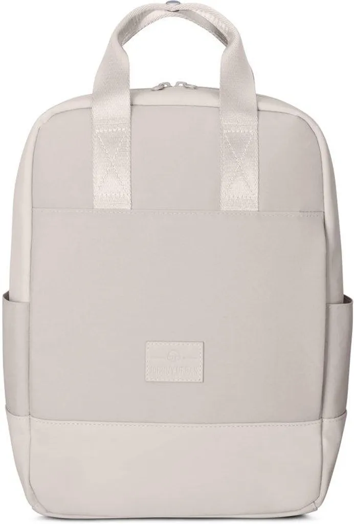 Sac à dos sport beige hydrofuge pour ordinateur portable taille moyenne