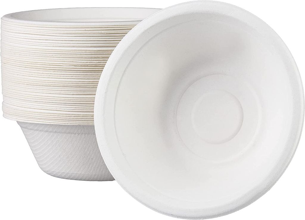 Ciotole Insalata Ecologiche Papstar – 15 Cm, 500 Ml, Marroni, In Cartone Con Rivestimento PLA – Biodegradabili