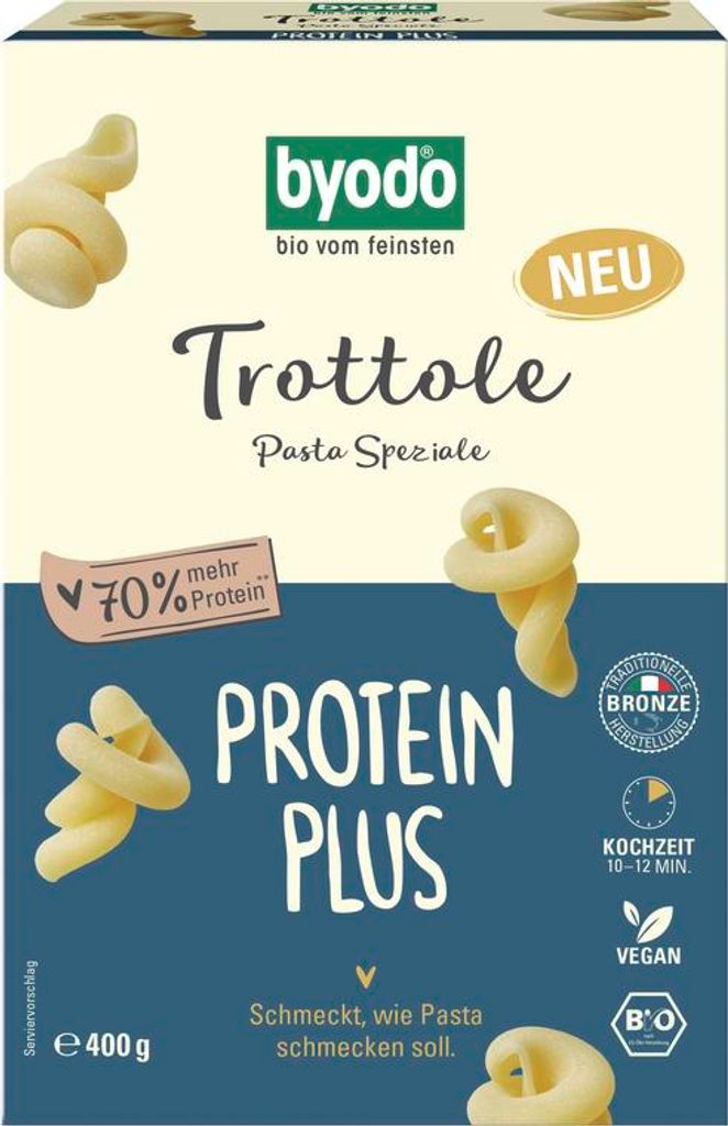 Byodo Protein Plus Pasta Trottole 400g