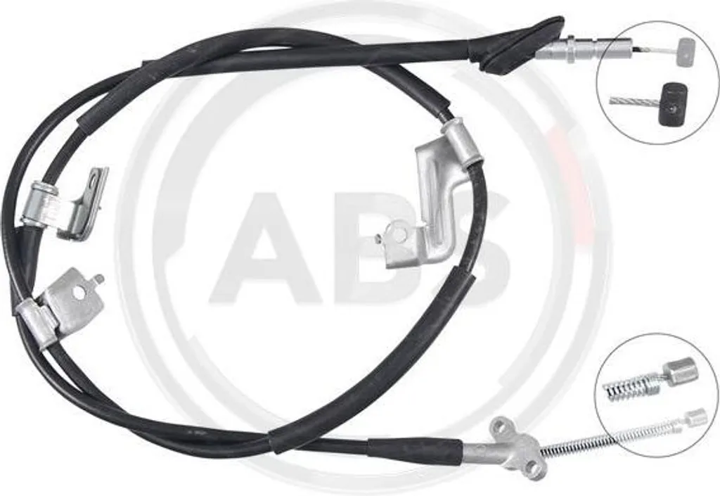 Câble de frein de stationnement arrière pour Civic type 47510-S5S-E03