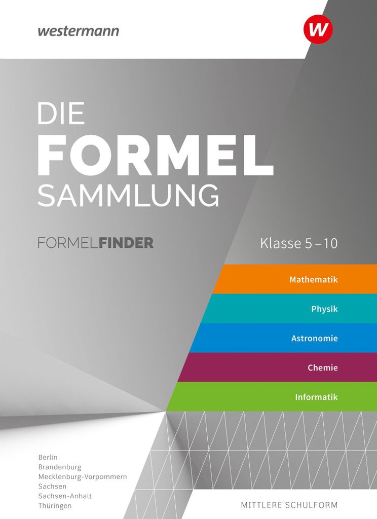 Die Formelsammlung.  Östliche Bundesländer. Für die Produktbild 