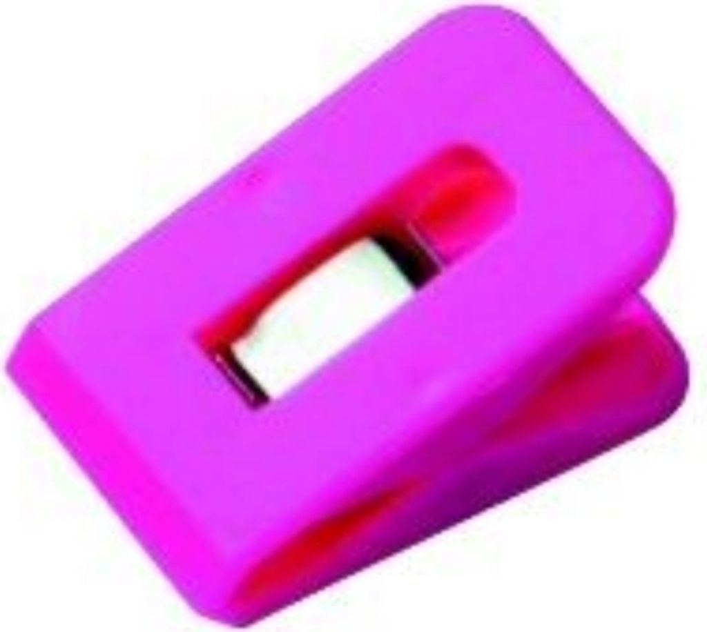 Briefklemmer Signal 1 25x43mm VE=10 Stück pink