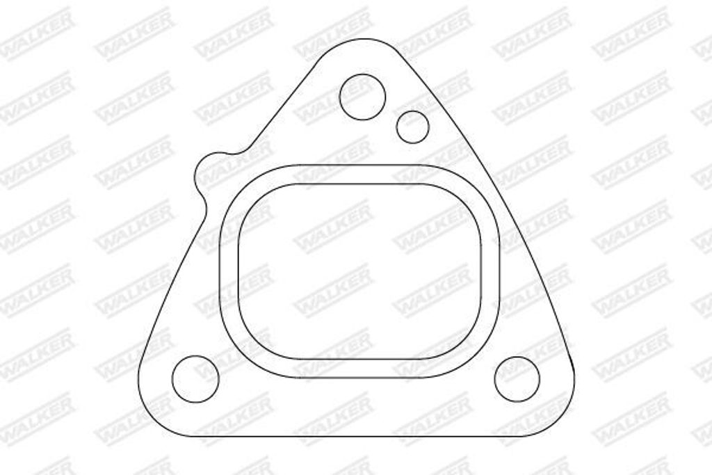 WALKER 82926 Auspuffdichtung Auspuffdichtung für OPEL Karl (C16)
